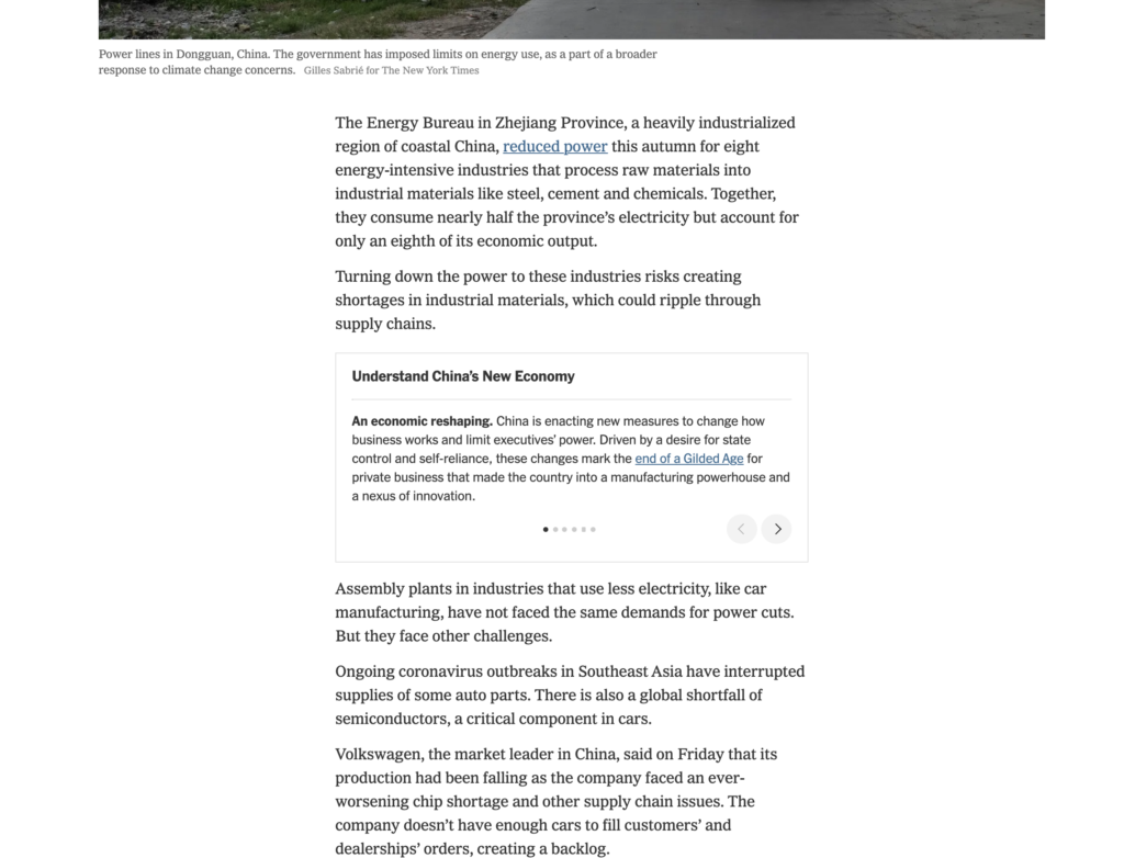 new york times article