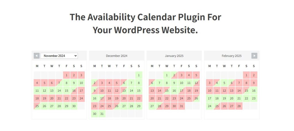 WP Simple Booking Calendar WordPress plugin